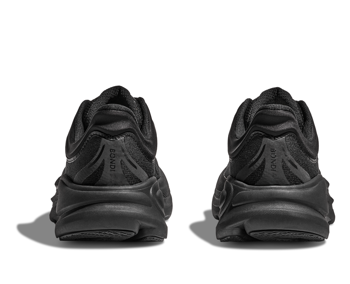 Hoka Bondi 9 Womens Running Shoes Black